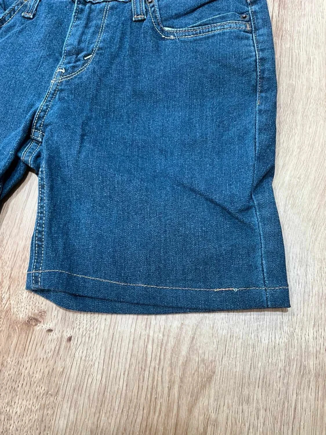 Short Levi's 4 - W27 femme 99% Coton Bleu foncé Slv007 – photo 4